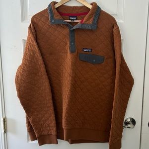 Men’s Patagonia pullover fleece, size XL